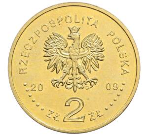 2 злотых 2009 года Польша «История польской кавалерии — Гусар XVII века» — Фото №2