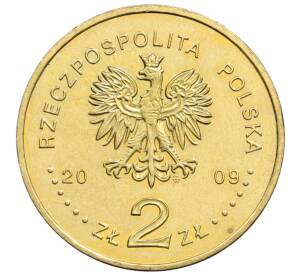 2 злотых 2009 года Польша «История польской кавалерии — Гусар XVII века» — Фото №2