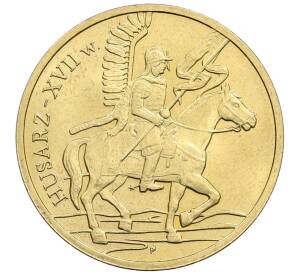 2 злотых 2009 года Польша «История польской кавалерии — Гусар XVII века» — Фото №1