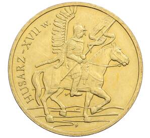 2 злотых 2009 года Польша «История польской кавалерии — Гусар XVII века» — Фото №1