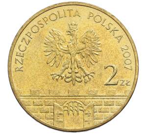 2 злотых 2007 года Польша «Древние города Польши — Ломжа» — Фото №2