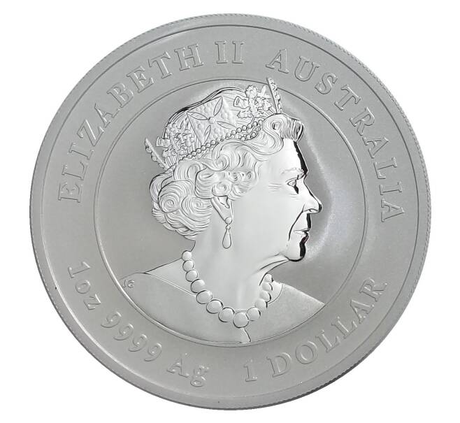 Монета 1 доллар 2020 года Австралия — Год мыши (цветная) (Артикул M2-33506)