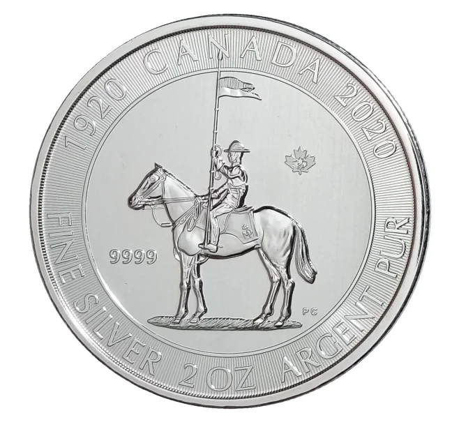 Монета 10 долларов 2020 года Канада — Королевская конная полиция Канады (Артикул M2-33509)