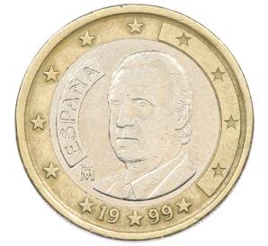 1 евро 1999 года Испания — Фото №1
