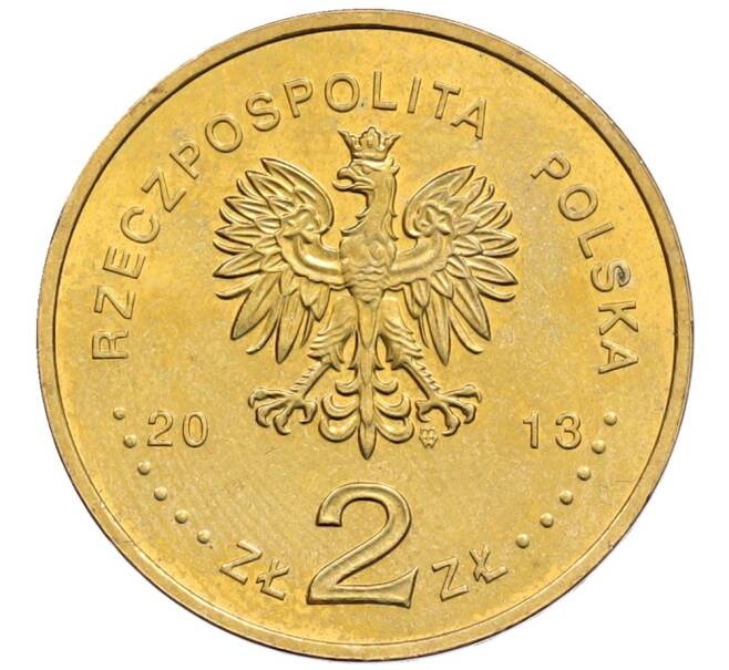 Монета 2 злотых 2013 года Польша «Польские суда — Военно-транспортный корабль Люблин» (Артикул: K10-9463) — Фото №2