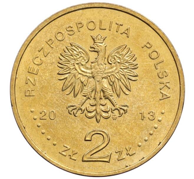Монета 2 злотых 2013 года Польша «Польские суда — Военно-транспортный корабль Люблин» (Артикул: K10-9464) — Фото №2