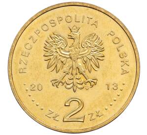 2 злотых 2013 года Польша «100 лет со дня рождения Витольда Лютославского» — Фото №2