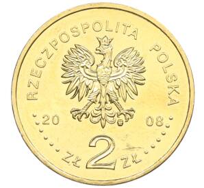 2 злотых 2008 года Польша «Олимпиада в Пекине» — Фото №2