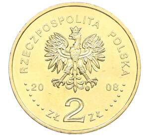 2 злотых 2008 года Польша «Олимпиада в Пекине»
