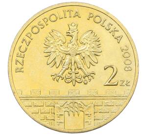 2 злотых 2008 года Польша «Древние города Польши — Лович» — Фото №2