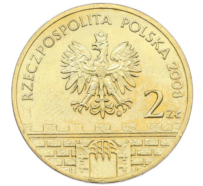 Монета 2 злотых 2008 года Польша «Древние города Польши — Лович» (Артикул: K10-9511) — Фото №2