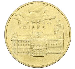 2 злотых 2008 года Польша «Древние города Польши — Бельско-Бяла» — Фото №1