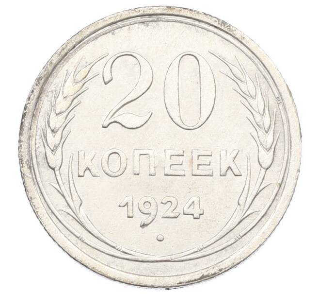 Монета 20 копеек 1924 года (Артикул: K12-72914) — Фото №1