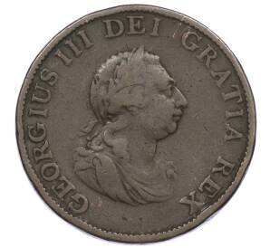 1/2 пенни 1799 года Великобритания — Фото №2