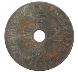 1 сантим 1913 года Французский Индокитай — Фото №1