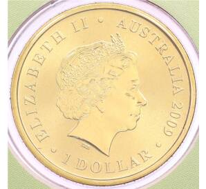 1 доллар 2009 года Австралия «Китайский гороскоп — Год быка» (в конверте с марками) — Фото №2