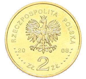 2 злотых 2008 года Польша «XXIX летние Олимпийские игры в Пекине 2008» — Фото №2