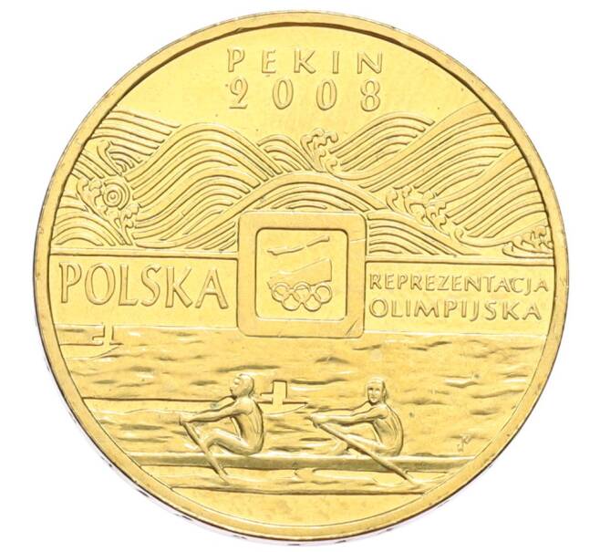 Монета 2 злотых 2008 года Польша «XXIX летние Олимпийские игры в Пекине 2008» (Артикул: K10-9541) — Фото №1