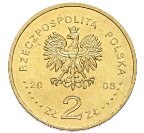 2 злотых 2008 года Польша «XXIX летние Олимпийские игры в Пекине 2008»