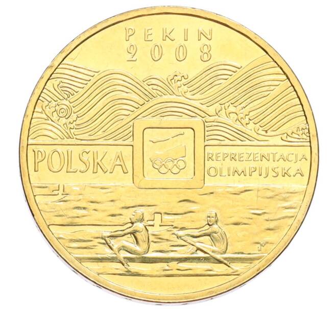 Монета 2 злотых 2008 года Польша «XXIX летние Олимпийские игры в Пекине 2008» (Артикул: K10-9562) — Фото №1