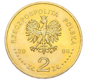 2 злотых 2008 года Польша «XXIX летние Олимпийские игры в Пекине 2008»