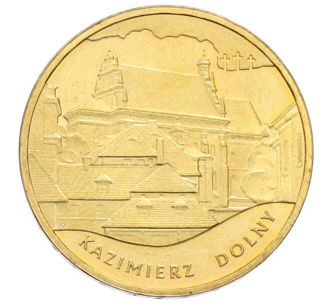 Монета 2 злотых 2008 года Польша «Памятники Польши — Казимеж-Дольны» (Артикул: K10-9606) — Фото №1