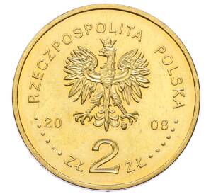 2 злотых 2008 года Польша «Памятники Польши — Казимеж-Дольны» — Фото №2