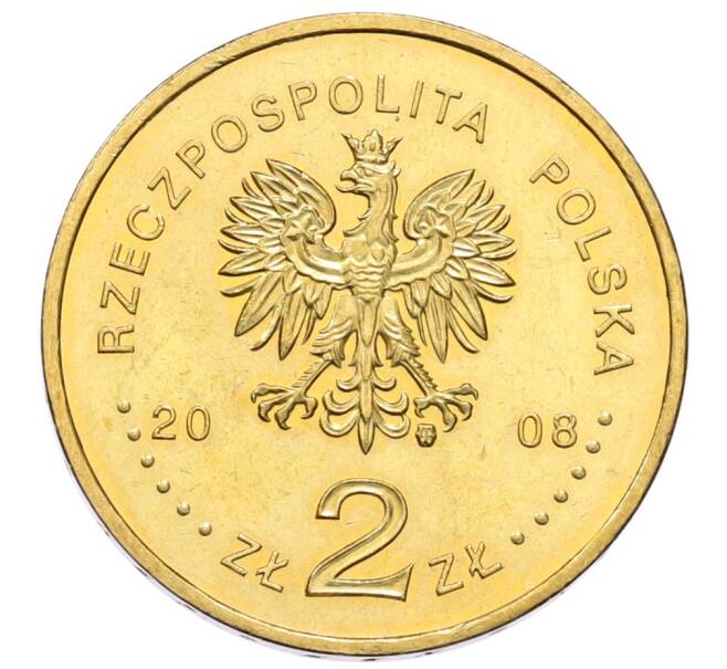 Монета 2 злотых 2008 года Польша «Памятники Польши — Казимеж-Дольны» (Артикул: K10-9606) — Фото №2