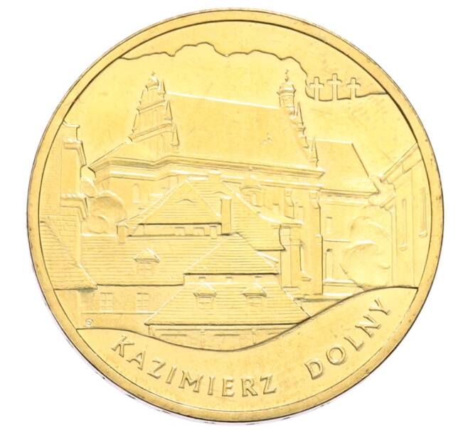 Монета 2 злотых 2008 года Польша «Памятники Польши — Казимеж-Дольны» (Артикул: K10-9609) — Фото №1