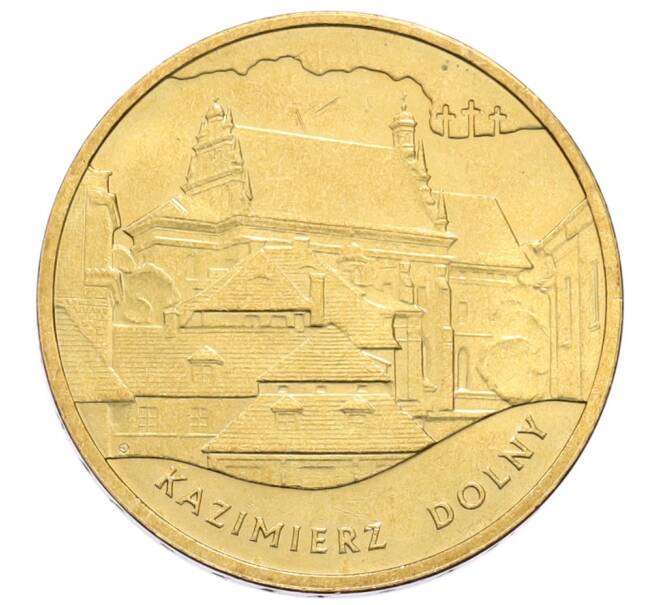 Монета 2 злотых 2008 года Польша «Памятники Польши — Казимеж-Дольны» (Артикул: K10-9610) — Фото №1