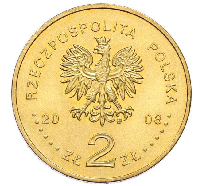 Монета 2 злотых 2008 года Польша «Памятники Польши — Казимеж-Дольны» (Артикул: K10-9610) — Фото №2