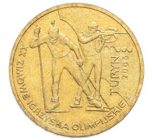 2 злотых 2006 года Польша «XX зимние Олимпийские игры 2006 в Турине» — Фото №1