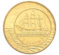 Монета 2 злотых 2005 года Польша «История польского злотого — парусное судно на 2 и 5 злотых 1936 года» (Артикул: K10-9624) — Фото №1