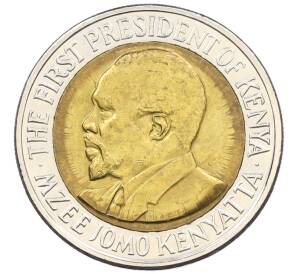 20 шиллингов 2010 года Кения — Фото №2