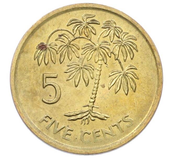 Монета 5 центов 2007 года Сейшелы (Артикул: T11-29315) — Фото №1