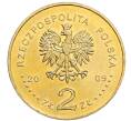 Монета 2 злотых 2009 года Польша «180 лет центральному банку Польши» (Артикул: K10-9671) — Фото №2