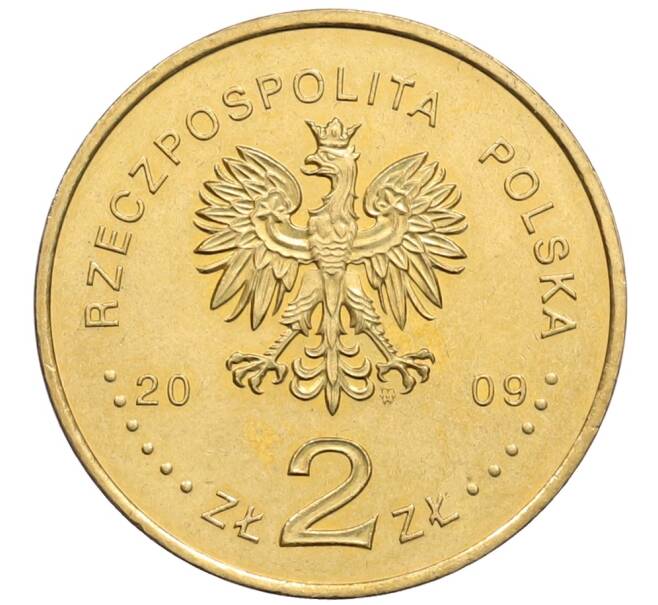 Монета 2 злотых 2009 года Польша «Польский путь к свободе — всеобщие выборы 4 июня 1989» (Артикул: K10-9688) — Фото №2