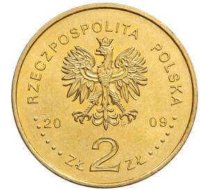 2 злотых 2009 года Польша «Польский путь к свободе — всеобщие выборы 4 июня 1989»