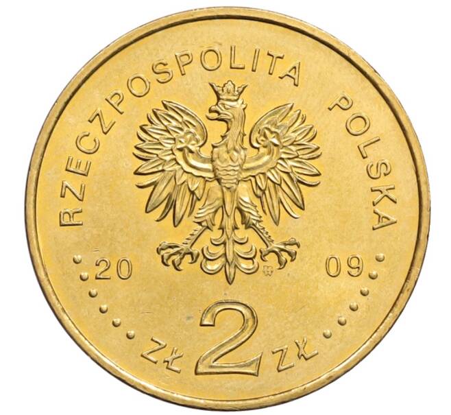 Монета 2 злотых 2009 года Польша «Польский путь к свободе — всеобщие выборы 4 июня 1989» (Артикул: K10-9689) — Фото №2