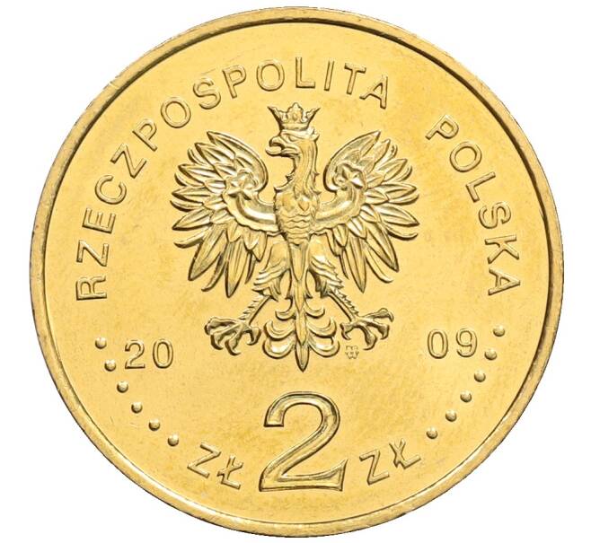 Монета 2 злотых 2009 года Польша «Польский путь к свободе — всеобщие выборы 4 июня 1989» (Артикул: K10-9690) — Фото №2