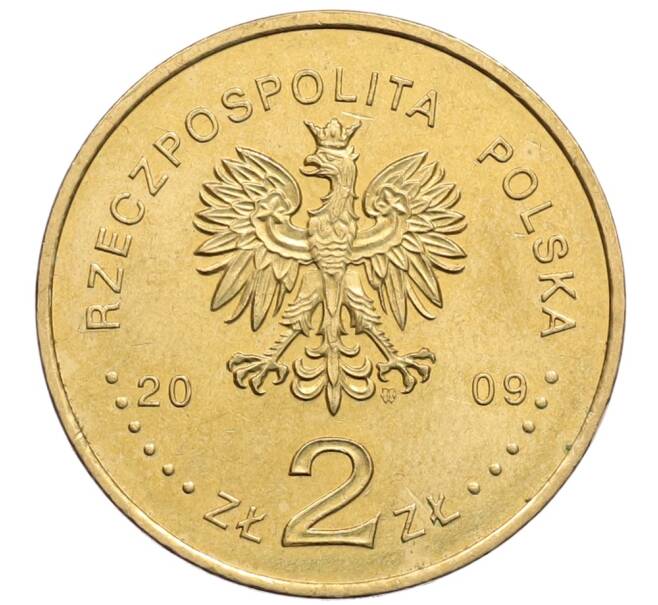Монета 2 злотых 2009 года Польша «Польский путь к свободе — всеобщие выборы 4 июня 1989» (Артикул: K10-9693) — Фото №2