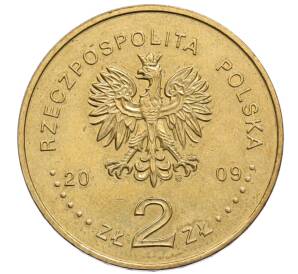 2 злотых 2009 года Польша «Оборона Вестерплатте в сентябре 1939»