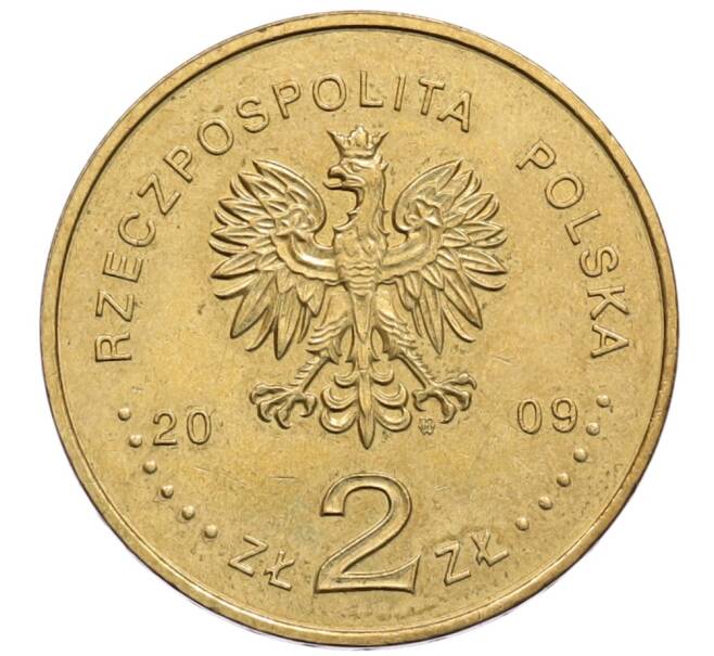 Монета 2 злотых 2009 года Польша «Оборона Вестерплатте в сентябре 1939» (Артикул: K10-9706) — Фото №2