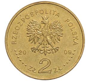 2 злотых 2009 года Польша «Оборона Вестерплатте в сентябре 1939»