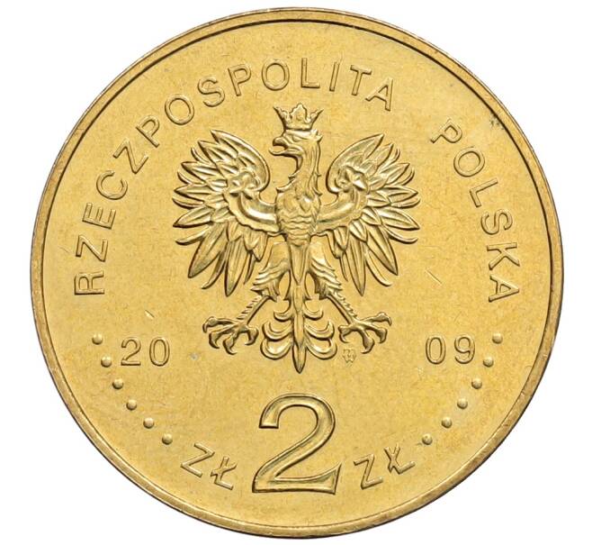 Монета 2 злотых 2009 года Польша «Оборона Вестерплатте в сентябре 1939» (Артикул: K10-9710) — Фото №2