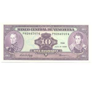 10 боливар 1995 года Венесуэла — Фото №1