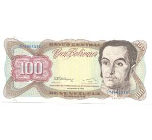 100 боливар 1992 года Венесуэла — Фото №1