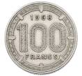 Монета 100 франков 1968 года Валютный союз Экваториальной Африки (Артикул: K1-7051) — Фото №2