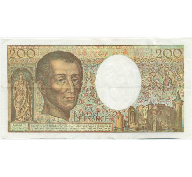 Банкнота 200 франков 1992 года Франция (Артикул: K10-9753) — Фото №2