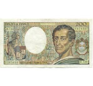 200 франков 1992 года Франция